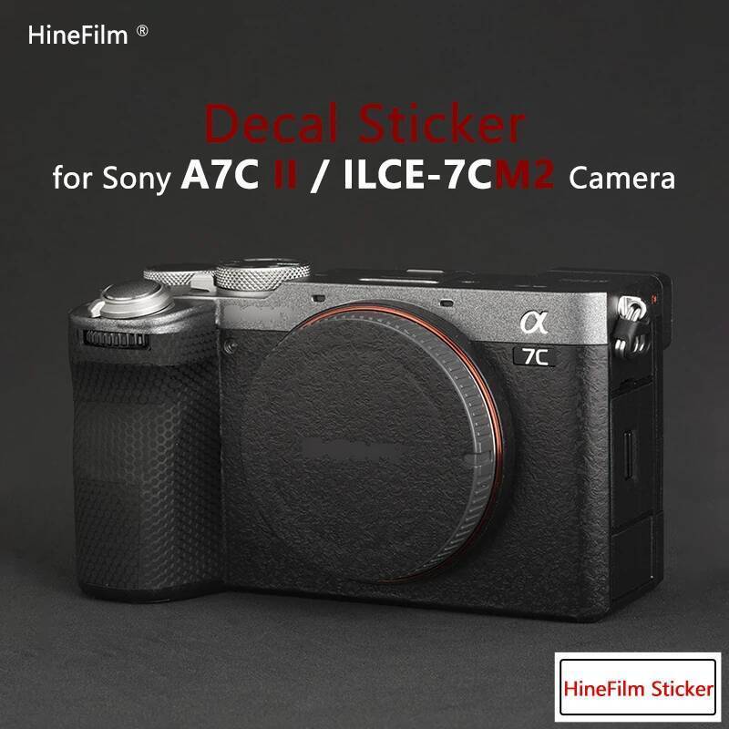 Hinefilm ผิวสําหรับ A7CM2 กล้องรูปลอกผิวสําหรับ Sony Alpha 7C II กล้อง Decal สติกเกอร์ A7C2 ILCE-7CM