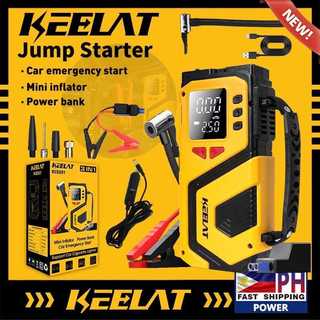 KEELAT KCES01 Portable Electric Car Jump Starter 4in1 Multi-function With 150PSI Air Pump Tire 3b8