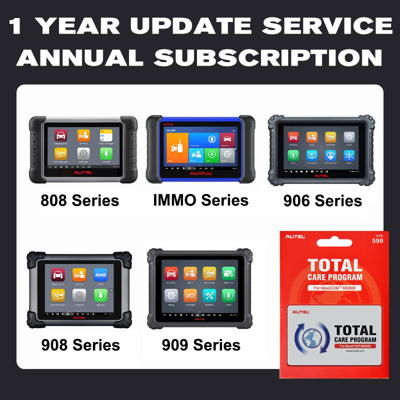 Autel 1 Year Update Service Autel Scanner Annual Subscription Software Upgrade for IM508 IM608 MK80