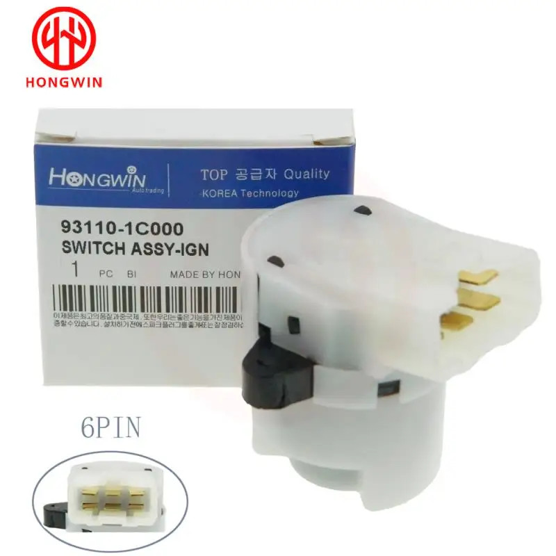 93110-1C000 931101C000 93110 1C000 New Ignition Starter Switch For Hyundai Click Getz 2002-2011