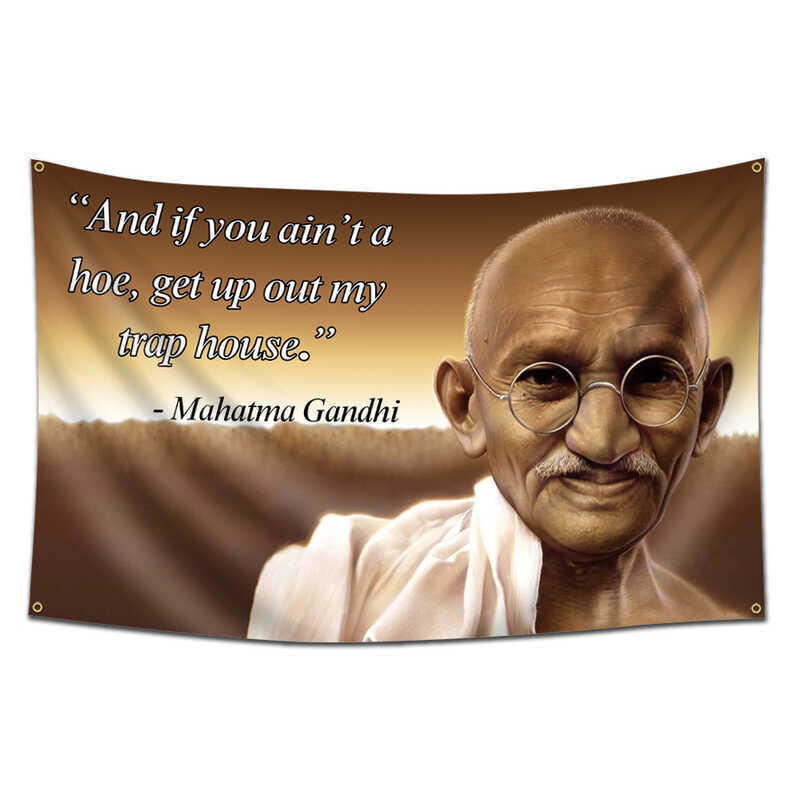 Mahatma-Gandhi-2-ถ้าไม่ได้จอบ 90*150ซม