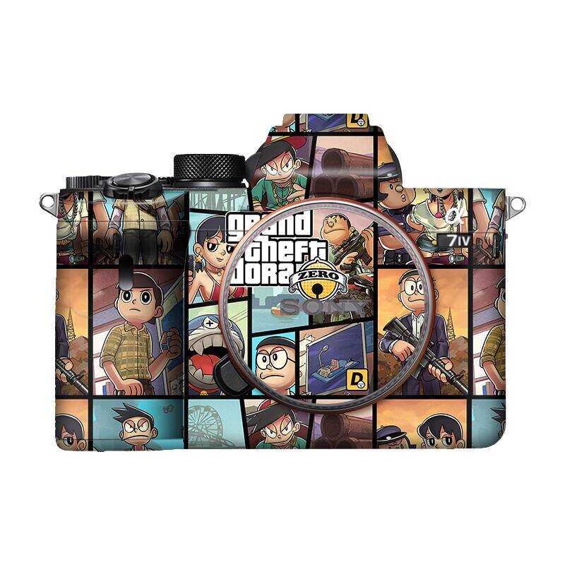 เหมาะสําหรับ Sony A7M4/r4 Body สติกเกอร์ A7M3/r3/a60/a64/a7m2 ฟิล์ม fx3/zv1