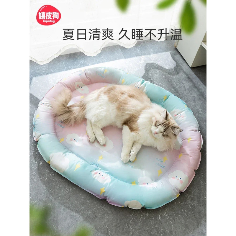 Pet Ice Mat Cat Bed Four Seasons Universal Ice Bed Cat Mat Summer Dog Bed Summer Cool Mat Supplies