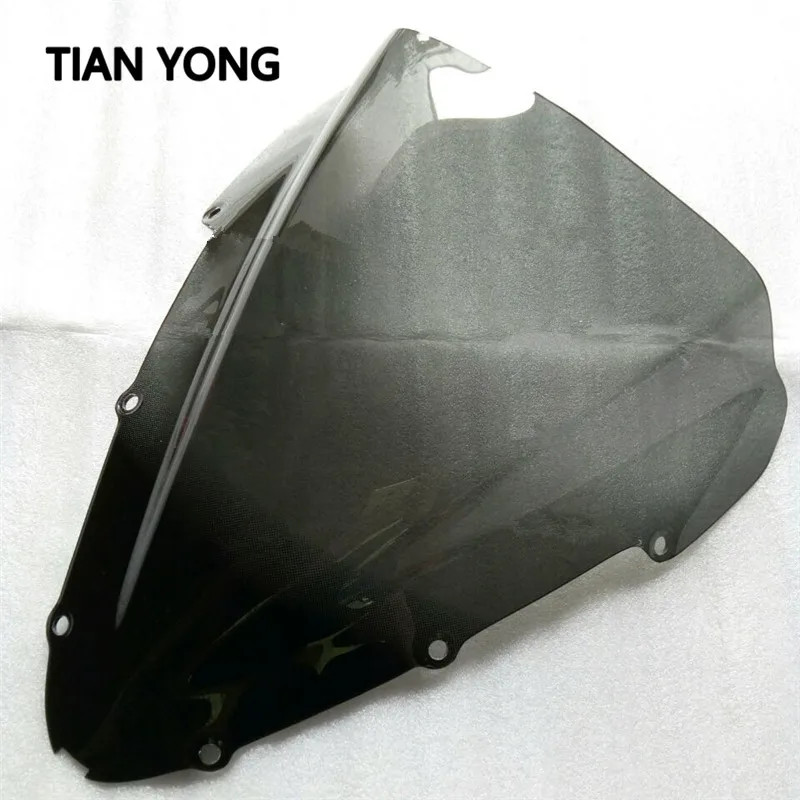 For Honda CBR 600 F4I CBR600 f4i 2001 2002 2003 2004 2005 2006 2007 cbr Black Windshield WindScreen