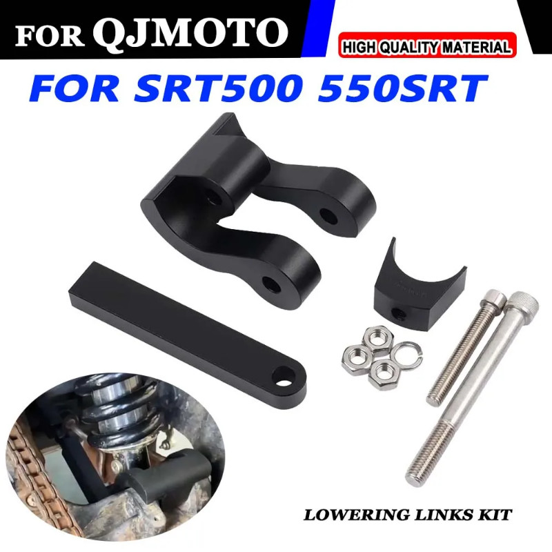 For QJMOTO QJ MOTO SRT500 SRT 550 550SRT Lowering Links Kit Motorcycle Accessories Rear Cushion Lev