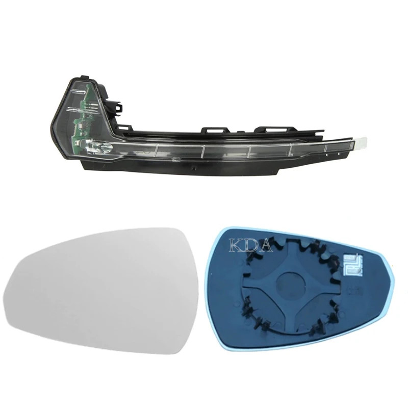 Auto Rear Mirror Heated Glass Turn Signal Light Lamp for Audi A1 8X 2011 2012 2013 2014 2015 2016 2