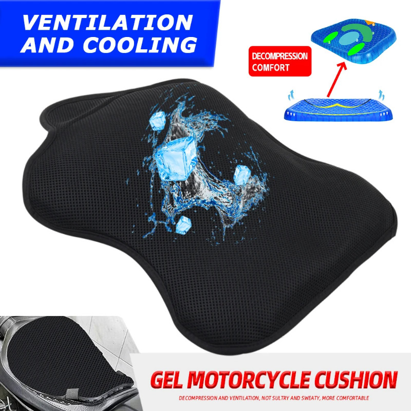 For Triumph Tiger 800 XC XCX XCA XR XRX XRT Tiger800 Motorcycle Accessories Gel Seat Gel Pad Gel Cu