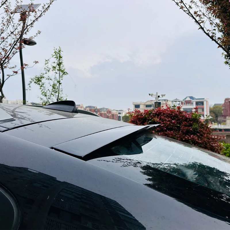 2008 To 2014 For BMW X6 E71 Blade Model M Sport Rear Roof Window Trunk Spoiler Lip Wing By ABS Body