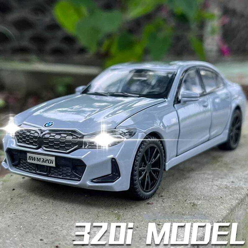 C 1:32 BMW 320I THE 3 G20 2023 Alloy Model Car Toy Diecasts Casting Sound And Light Car Toys For Ch
