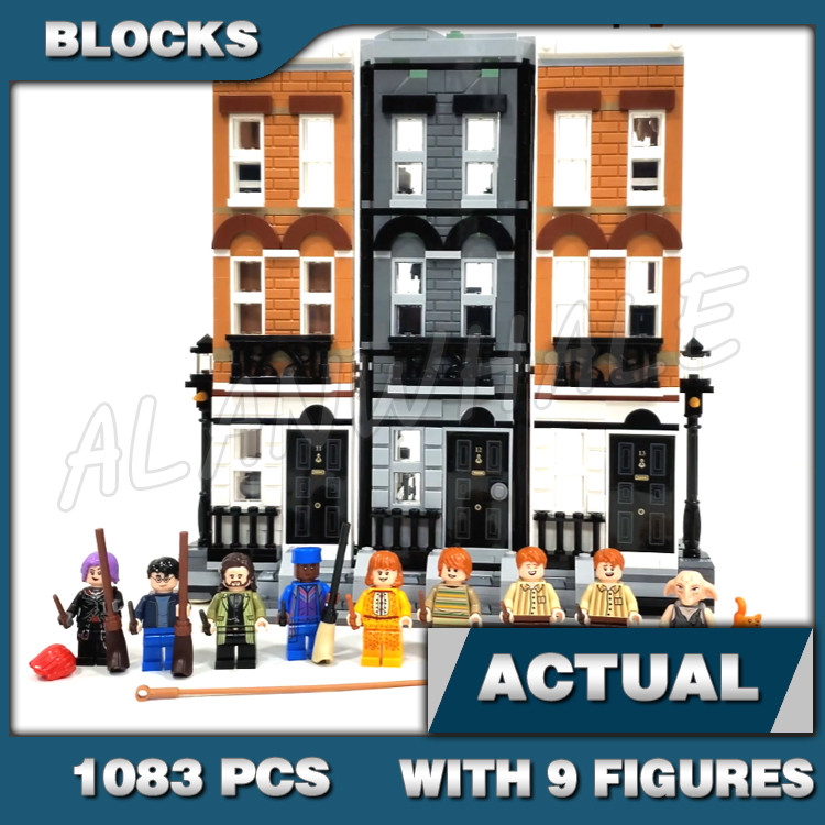 1083pcs Harry potter Magical Wizards 12 Grimmauld Place Phoenix Headquarters 6071 Building Blocks ขอ