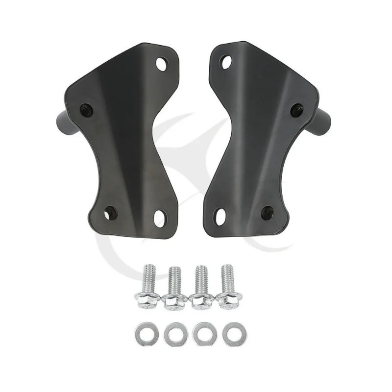 Motorcycle Rear Backrest Carrier Mounting Brackets For Honda Goldwing F6B Standard F6B Deluxe 2013-