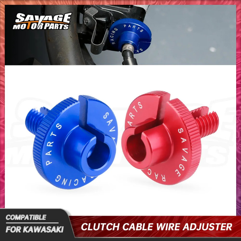 2024 Clutch Cable Wire Adjuster For KAWASAKI Z1000SX Z800 Versys 1000 Ninja ZX-6R ZX-9R ZX-10R ZX-1