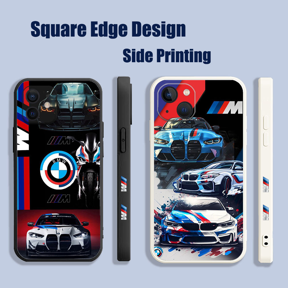 เคสสําหรับ iPhone 14 Pro Max Bmw M4 Gt4 MSK12 Play เคสโทรศัพท์ขอบสี่เหลี่ยม