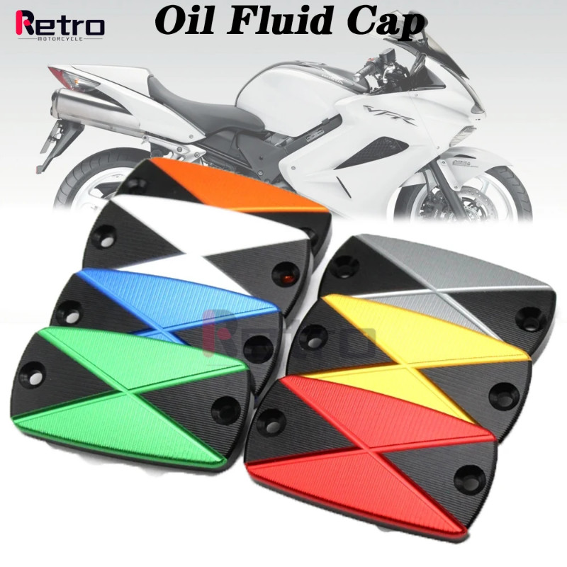 Front Brake Clutch Cylinder Reservoir Cover for HONDA VFR1200X VFR800X VFR800F VFR800Fi VFR800A VFR