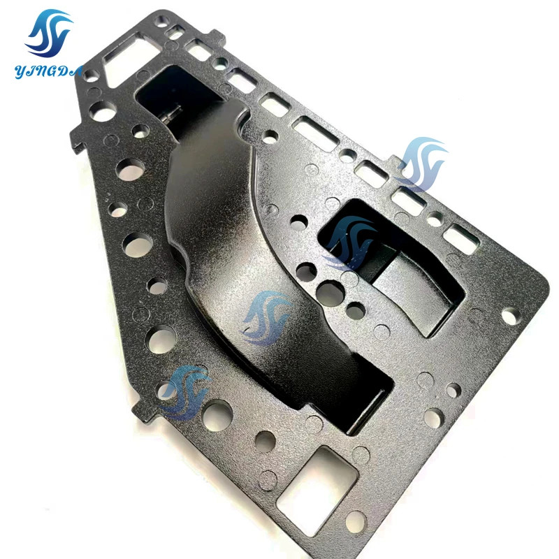 6F5-41111-01 Inner Cover, Exhaust, for Yamaha Outboard Motor 2 Stroke 40HP（Old model），6F5-41111