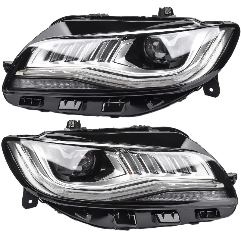 AP03 For 2017-2019 Lincoln MKZ Left & Right Side LED Headlight Headlamp with AFS