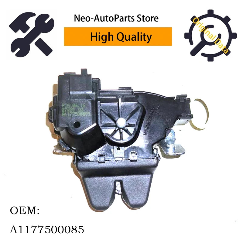 A1177500085 Used Working Trunk Lid Lock Boot Tailgate Latch Catch Rear For Mercedes Benz W205 W213