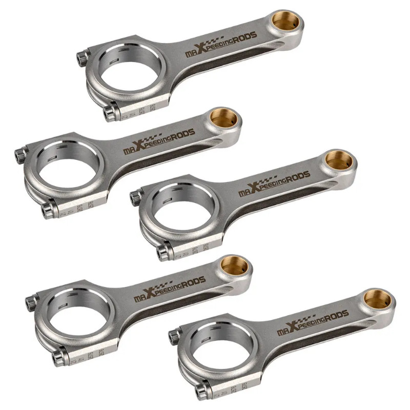 5x H-Beam Connecting Rods Conrod For Audi RS 3 (8PA) 2.5L TFSI (EA855) | 340 PS 144mm Shot Peen Cra