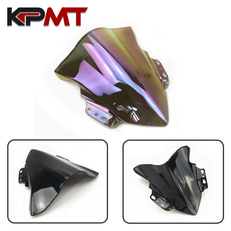 Windshield WindScreen Double Bubble For Kawasaki Ninja 250SL ZX250SL ZX 250SL 250 SL 2014-2017 2015