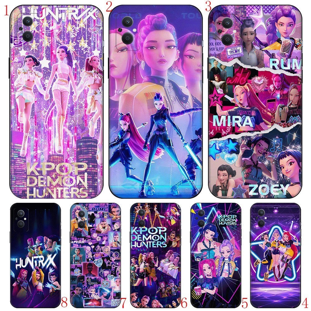 KPOP การ์ตูน Demon Hunters (LK-1) สําหรับ OPPO A1 A98 F23 A3S A5 A3X A3 pro A5 A9 A5S A7 A8 A31 A12 