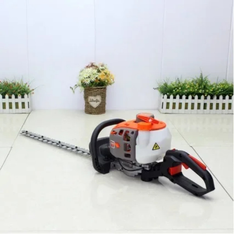 Hedge Trimmer Double Blade Gasoline Powered Two Stroke Gardening Tools 22.5cc 0.75KW Pruning Shears