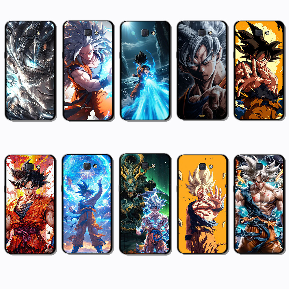 เคสโทรศัพท์สีดํานุ่มสําหรับ Samsung Galaxy J4 J4 Plus J4 J5 J7 J6 Prime FG10 Dragon Ball Super ปลอก 