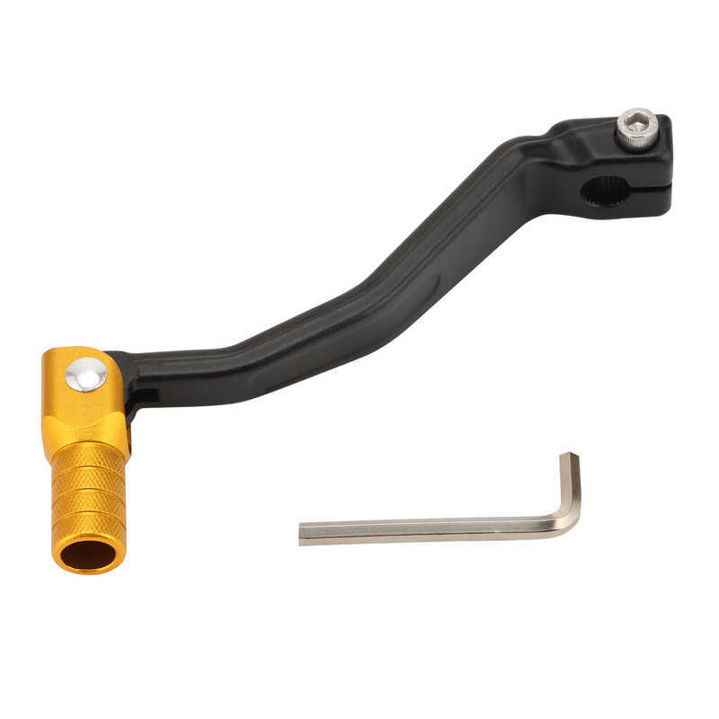 เหมาะสําหรับ Kawasaki CRF250L CRF300L รถจักรยานยนต์ออฟโรดดัดแปลงอลูมิเนียมคันเกียร์สีดําทอง