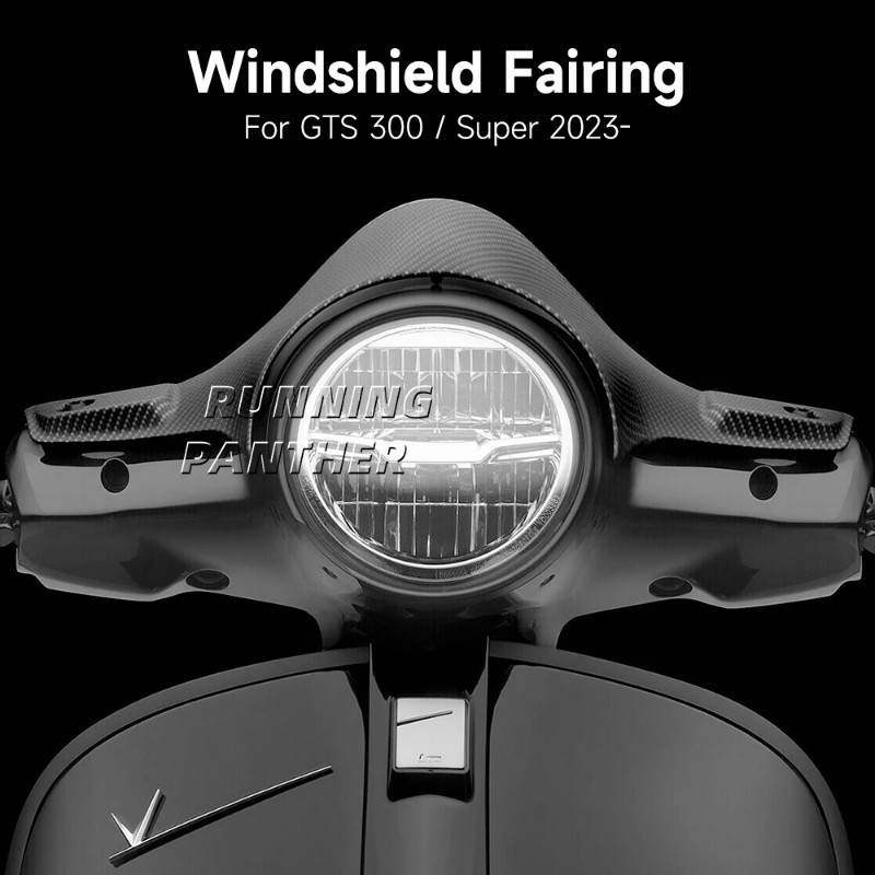 New For Vespa GTS 300 gts 300 Super GTS300 2023 2024 Motorcycle Accessories Sports WindScreen Winds
