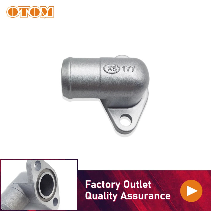 OTOM Motorcycle Cylinder Block Water Pipe Joint For LONCIN YF300 Engine Original Accessories Kotora