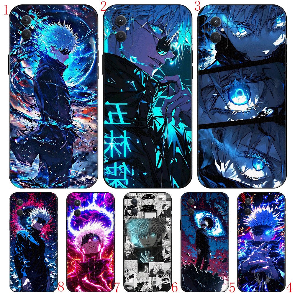 Satoru Gojo Jujutsu Kaisen (P-9) สําหรับ OPPO A1 A98 F23 A3S A5 A3X A3 pro A5 A9 A5S A7 A8 A31 A12 1