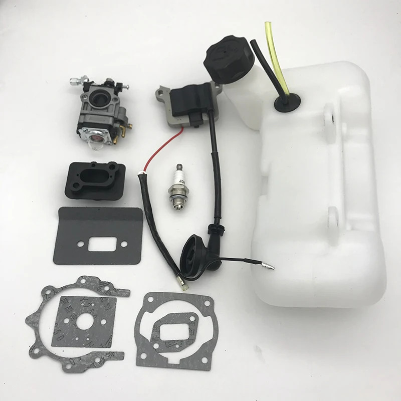 Carburetor Ignition Coil Fuel Tank 40-5 CG430 CG520 1E40F-5 40F-5 TL43 43CC 52CC 47CC Brushcutter B
