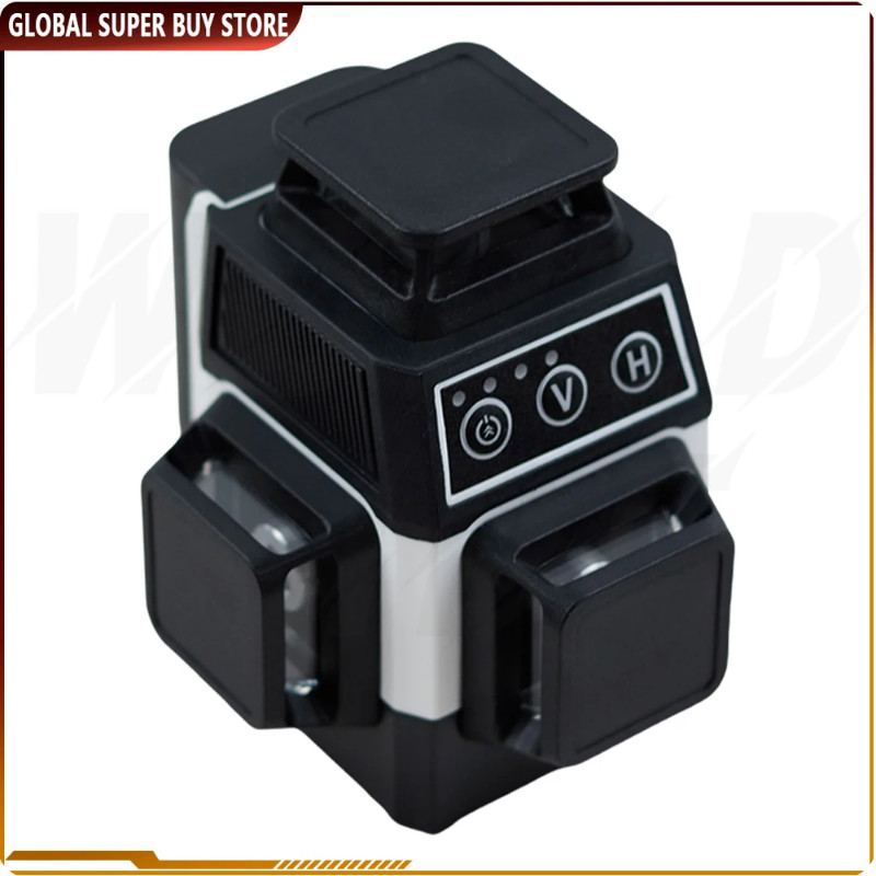 3D 12Lines Laser Level Portable Green Self Leveling Cross Line Laser Level Home Renovation Hanging
