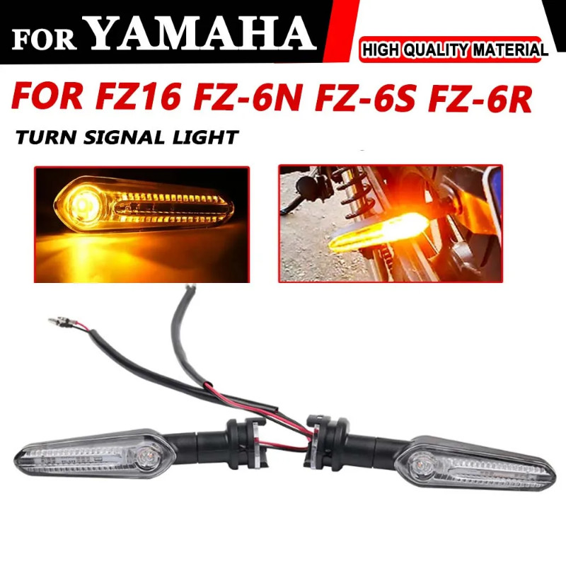 For YAMAHA FZ16 FZ-16 FZ6 N S R FZ6N FZ6S FZ6R FZ-6N 2023 2024 Accessories Turn Signal Indicator Am