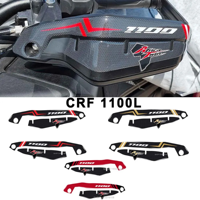 3D Resin Motorcycle Protection Hand Guards Stickers Decorative Decal Accessories For Honda CRF1100L