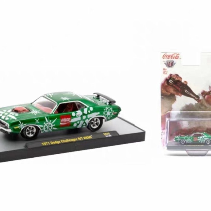 M2 1/64 1971 Dodge Challenger R/T HEMI โมเดลรถอัลลอย