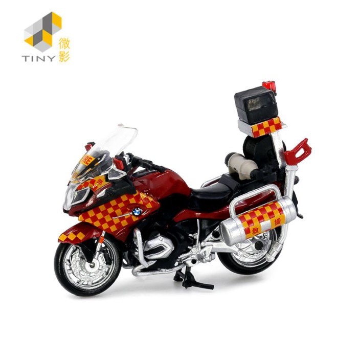 Tiny City 89 Alloy Bike BMW R1200RT (2014) Fire Bike ATC43185