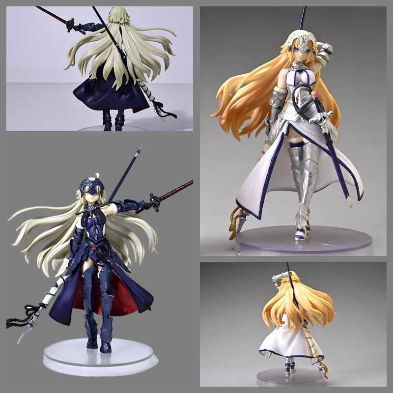 อะนิเมะ Fate Night Fate FGO Judge White Joan of Arc ยืนรูปปั้น Boxed Figure