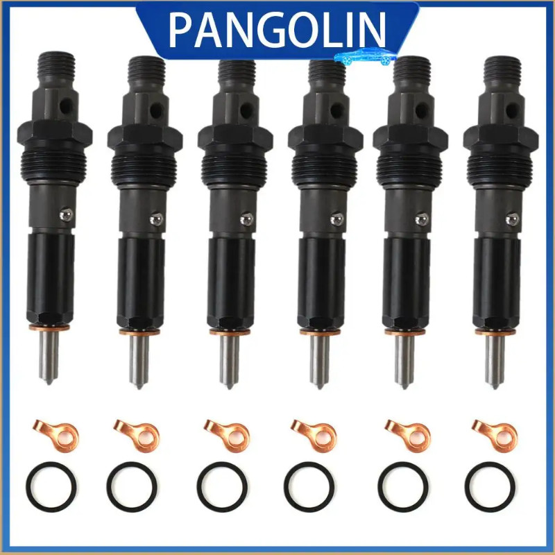 PANGOLIN KDAL59P6 Fuel Injectors 6Pcs/Set For Cummins 5.9L Engine With P7100 Nozzle Holder And Part