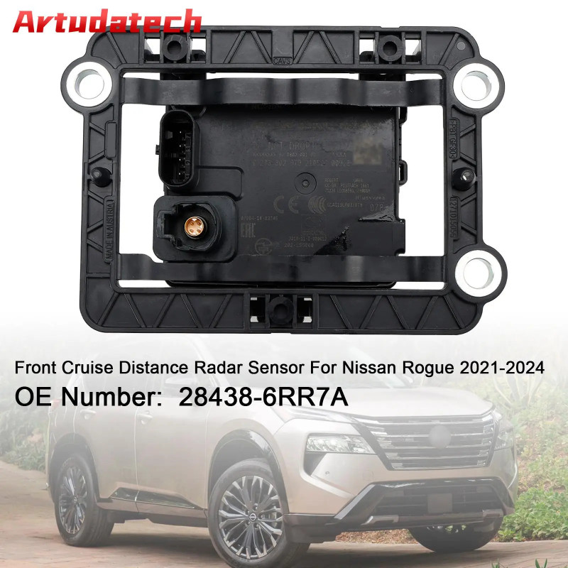 Artudatech Front Cruise Distance Radar Sensor 28438-6RR7A For 2021-2024 Nissan Rogue