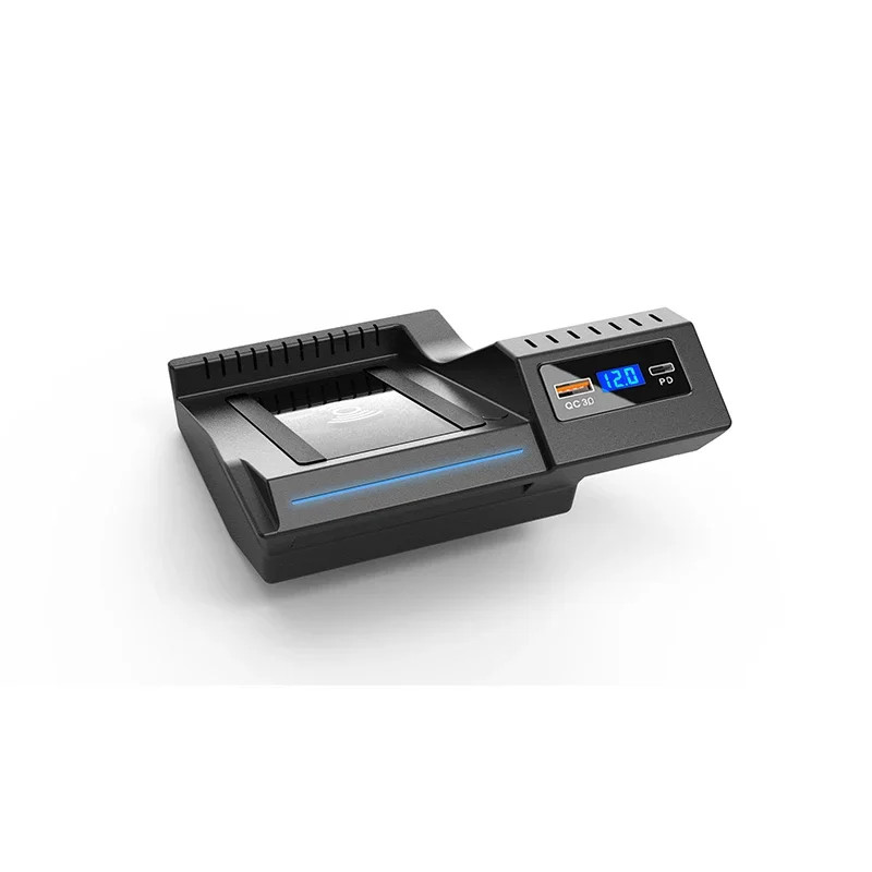 Car Wireless Charger For Mercedes Benz GLC16-20 C Class W205 X253 C63 C43 Phone Charger 15W USB-C T