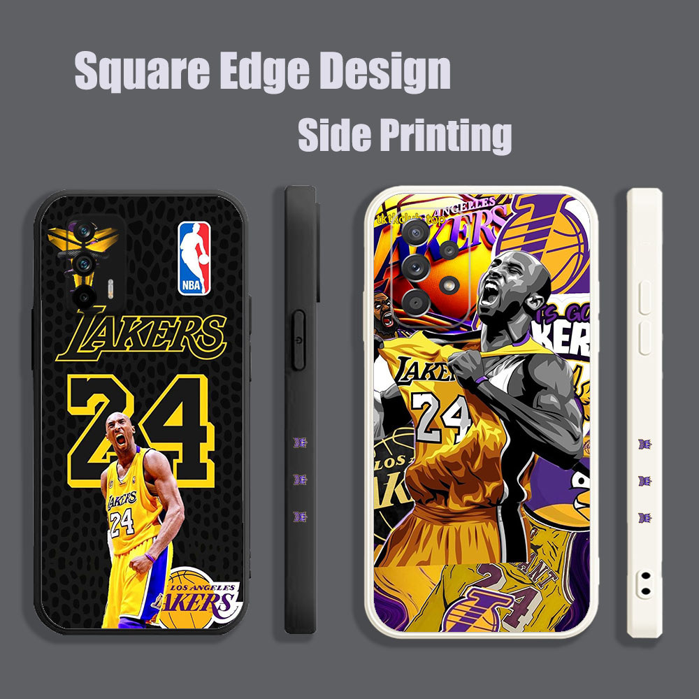 ปลอกสําหรับ OPPO A71 F9 Pro Reno6 Z Reno5 A94 A8 A31 2020 A1K A7X Kobe Bryant Lakers FRX28 เคสโทรศัพ