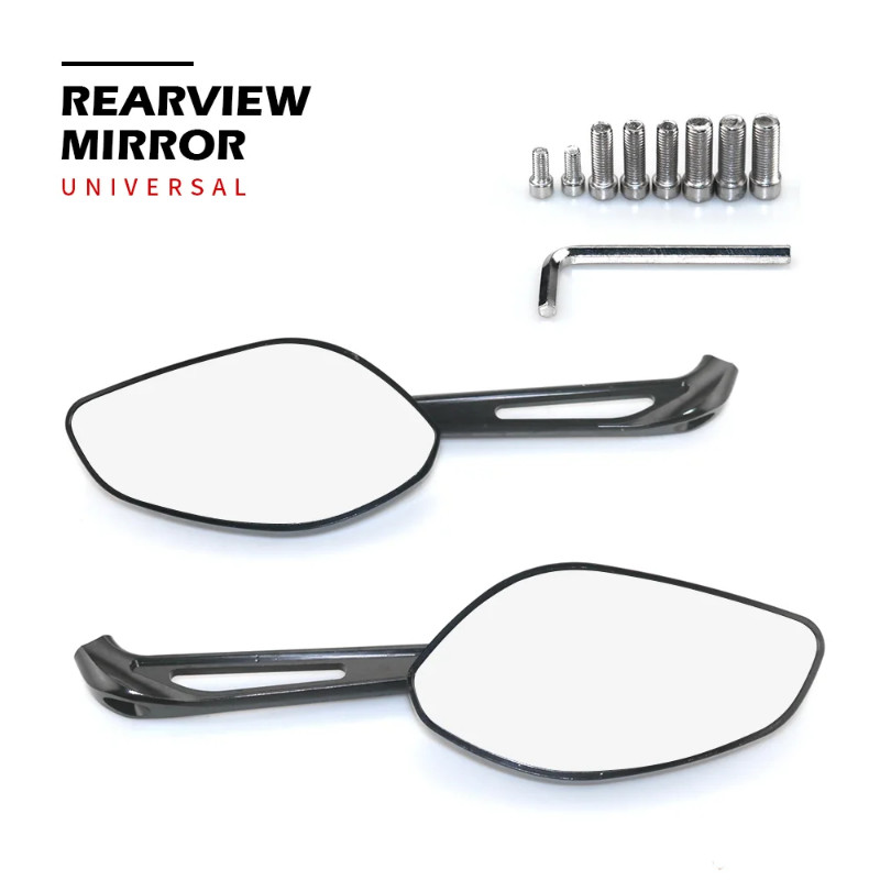 MT03 MT07 MT09 MT10 Universal 8/10mm Side Mirror Rearview Mirror For Yamaha MT-125 MT-25 MT-03 MT-0