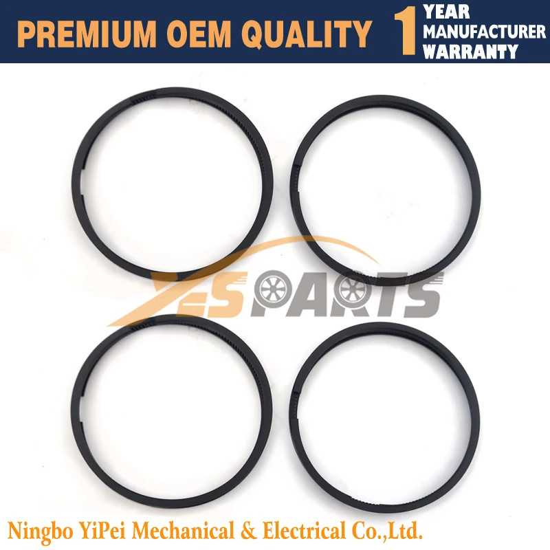 4pcs D5D Piston Ring STD for Volvo D5D D5E Engine 108mm*2.5+2+3.5
