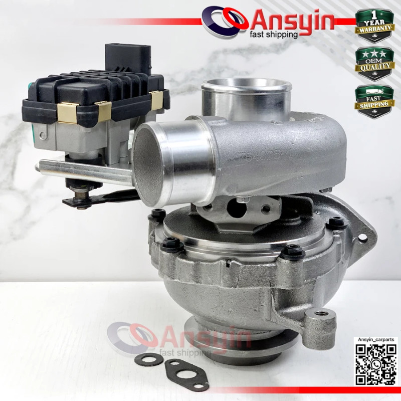 New GT1752V 753546 Turbo For Land-Rover Freelander 2 TD4 2.2D 753546-0023 6G9Q6K682CA 6G9Q-6K682-CA