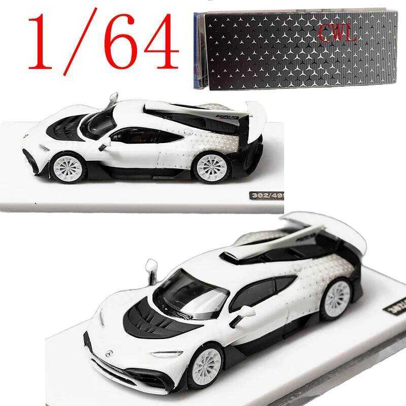 C CWL Diecast 1/64 Scale Mercedes Benz AMG ONE Sports Car Model Alloy Mercedes Benz AMG ONE Model S