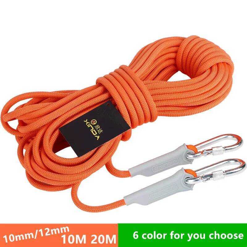 C Xinda Thickened 10 12Mm Safety Life Rope Climbing Rope Ating Rock Mountaineering Rope Outdoor Sur