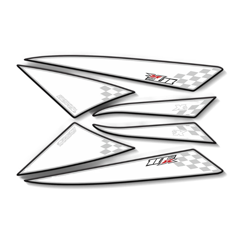 Motorcycle Rear Wing Sticker Rear Protective Sticker For KAWASAKI ZX-10R 2004-2005