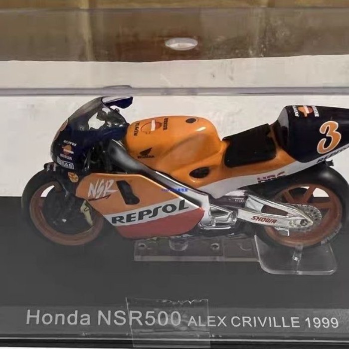 IXO OEM 1/24 Honda NSR500 1999 #3 รถจักรยานยนต์แข่งสําเร็จรูปรุ่น