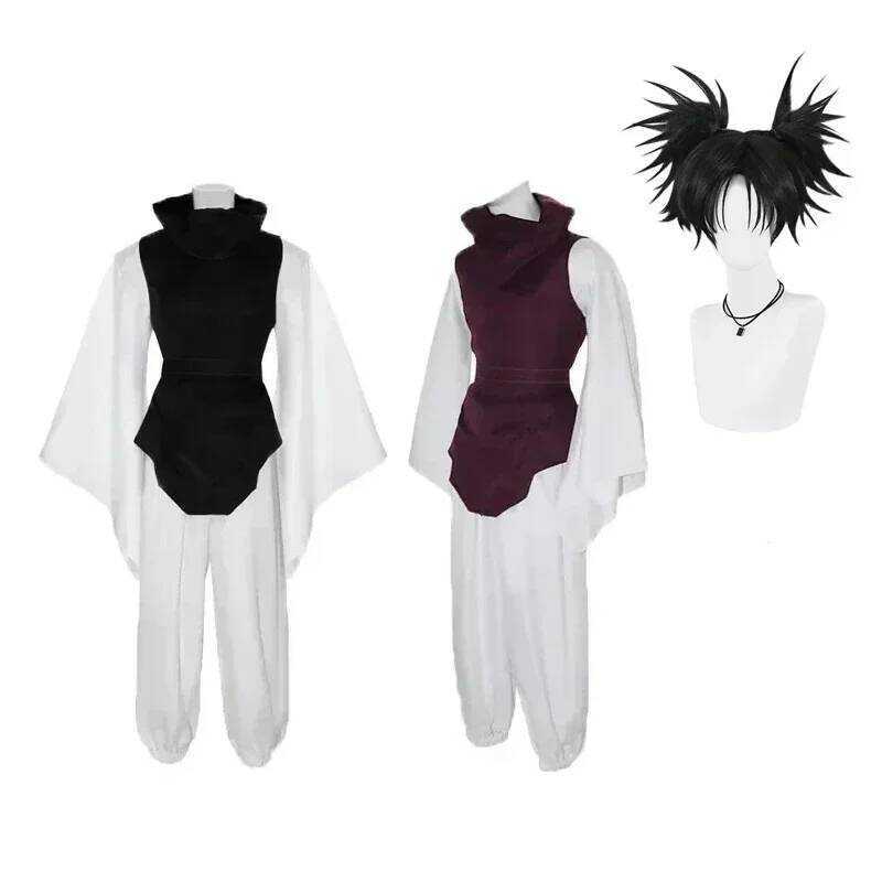 C Anime Jujutsu JJK Manga Choso Cosplay Costume Kaisen Choso Cos Top Vest Pants Burdy Uniform Hallo
