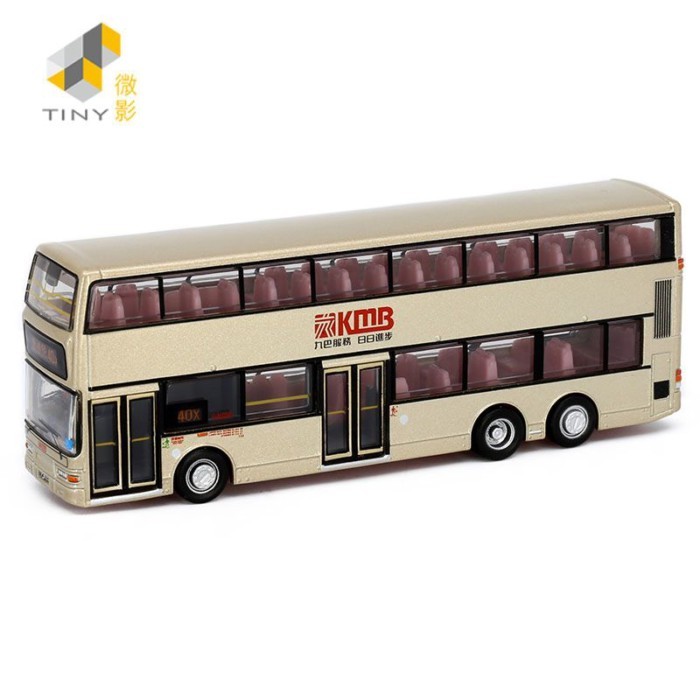 Tiny City KMB44 รถบัสรถโลหะผสม KMB Dennis Trident-Dupu (278X)